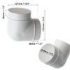 100mm / 4 Inch Duct Connector - 90 Degree Elbow