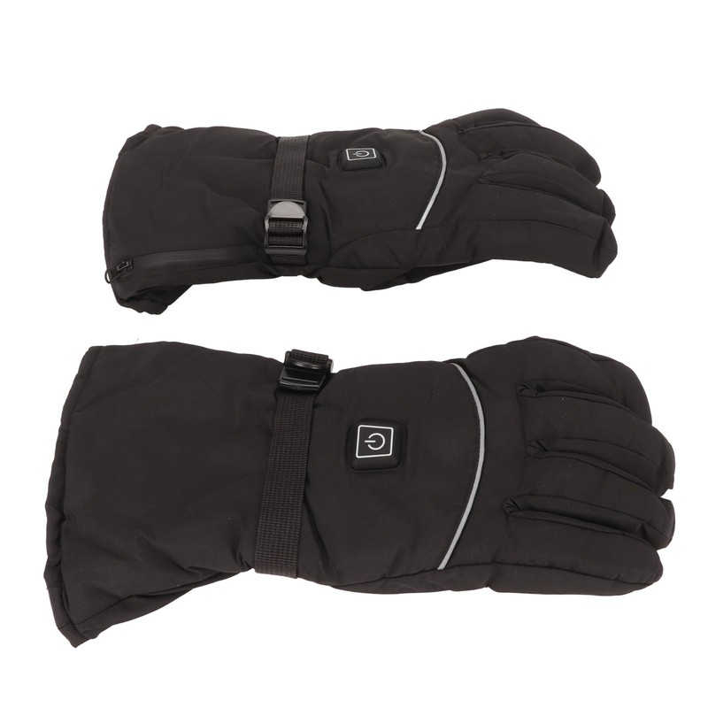 Electric Heated Gloves 3 Temperature Gears Windproof Double Side Heating