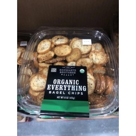 Barkery Organic Everything Bagel Chips 15 Oz, Schwartz Brothers Bakery