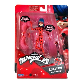 BANDAI - Miraculous Ladybug - Mini Doll 12 cm - Ladybug Lucky Charm - P50401