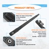 Accesorios de limpiaparabrisas trasero, juego de limpiaparabrisas trasero compatible con