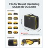 Luxtude Hard Case for DEWALT 20V MAX XR Oscillating Multi-Tool
