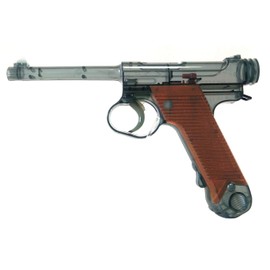 Argosha Fullcock Realfoam Water Gun, Vol. 8, 14 Year Old Gun, NANBU Molded Color, Clear Black II, Total Length: Approx. 9.1 inches (232 mm), ABS Water Gun