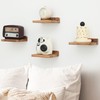 NIUBEST Small Floating Shelf, 5x6 Inch Display Ledges for Wall,Mini