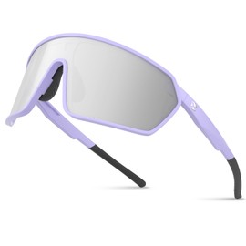 Sports Cycling Sunglasses for Men: UV400 Protection Wrap Around Sun Glasses for Women Running Baseball Bike TR90
