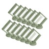 uxcell 12 Pcs 3D Floating Display Case, 3.54 x 3.54