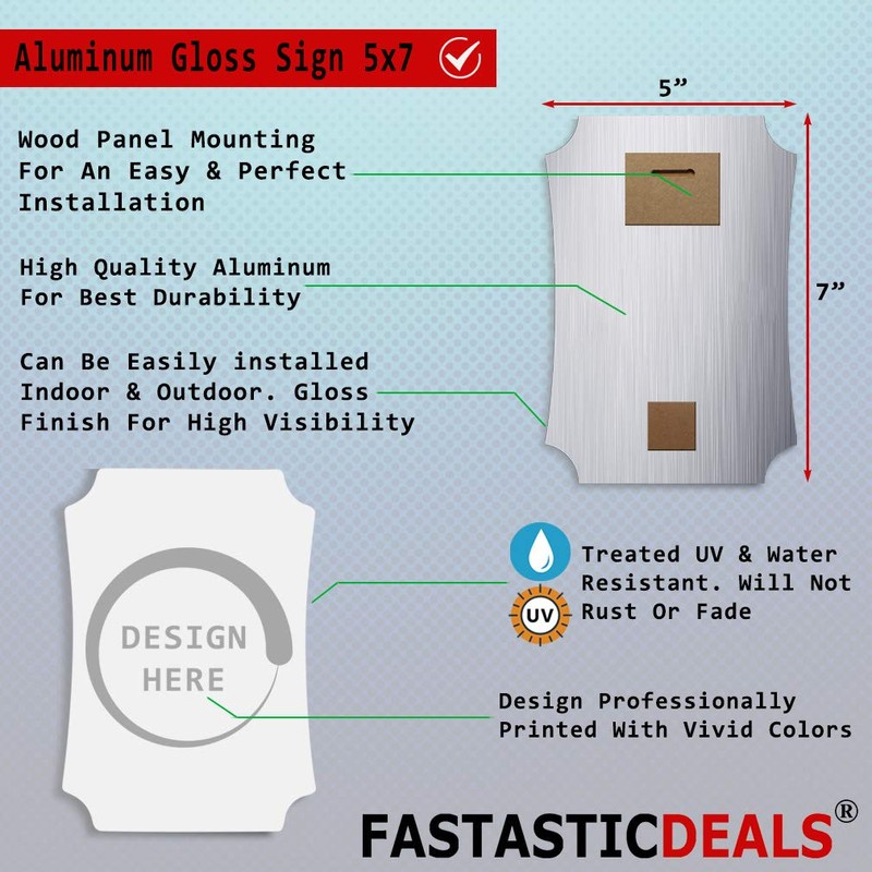 Fastasticdeals Vertical Home Decor Wall Sign Corner of Garden, Seville