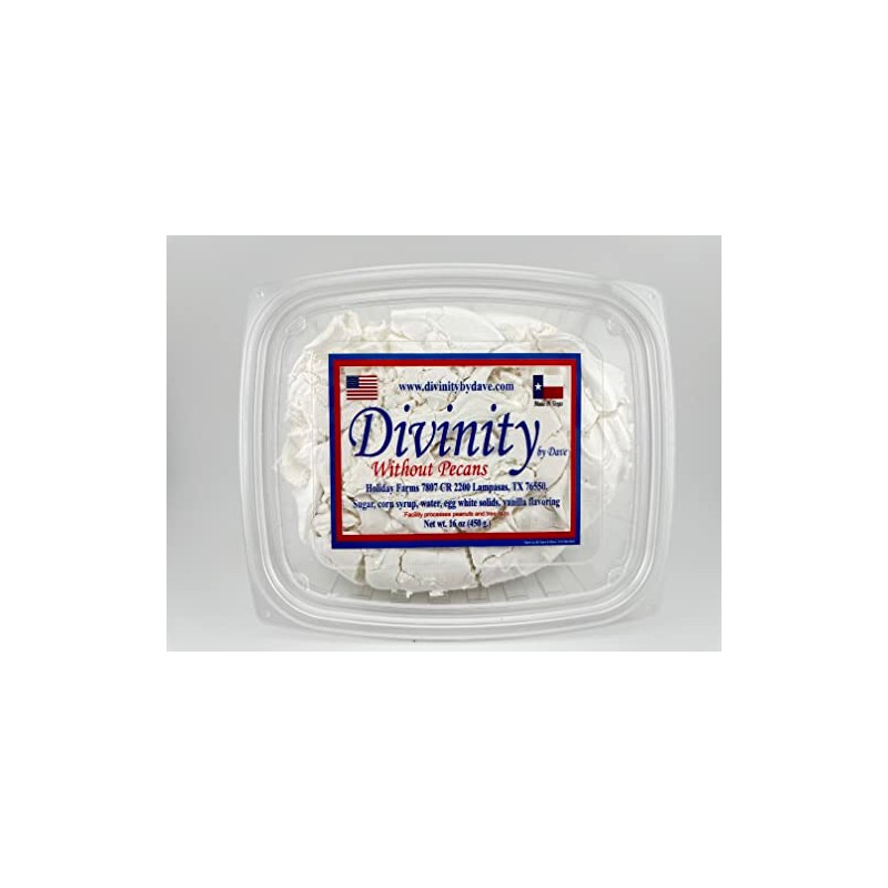 1 Pound Divinity (Without Pecans, 1-1lb box) One Large Piece