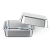 URPOWER Stainless Steel Dog Bowl 2 Pack for 2-in-1 Dog