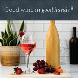 Vikko Red Wine Glasses - Set of 6, Large 15.25 Ounce Capacity, Thick Stemmed, Dishwasher Safe, Perfect for Merlot, Bordeaux, Chardonnay