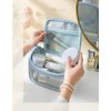 Transparent Cosmetic Bag Toiletry Bag Transparent Waterproof Modern Design Cosmetic