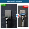 Diesisa Razor Holder for Shower + Adhesive Wall Hooks, Premium