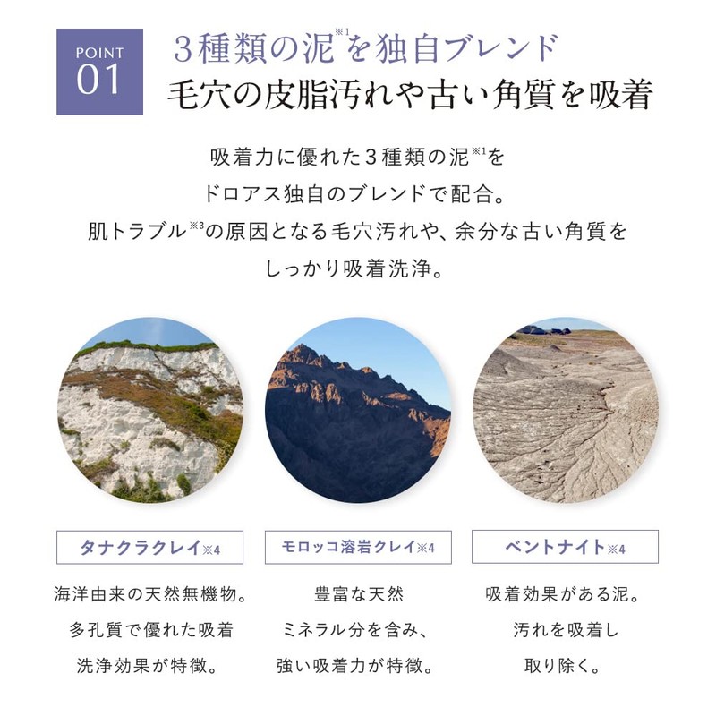 DROAS Clay Clear Wash (Rilakkuma Collaboration) Citrus Lilac Scent