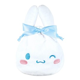 Tees Factory Sanrio SR-5530266CR Mimimusubi Drawstring Bag, Cinnamoroll