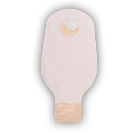 ConvaTec SUR-FIT Natura Two-Piece Drainable 10pouch with 2-sided comfort panel and Tail Clip, Opaque, 45mm (1 3/4") flange, 10/BX