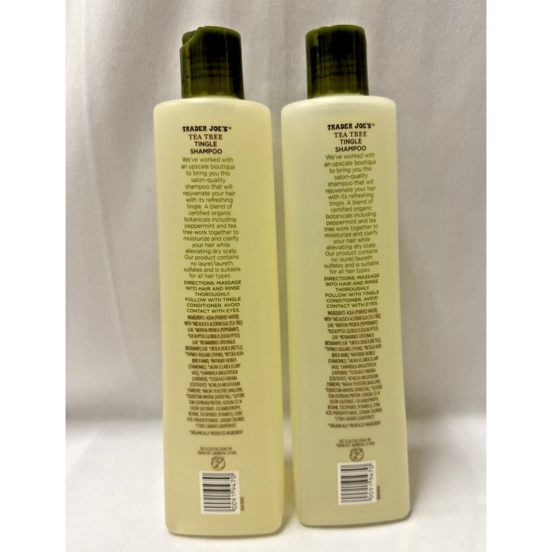 Trader Joe's Lot of 2 Bottles Trader Joe's Tea Tree