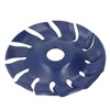 Angle Grinder Wheel Manganese Steel Dark Blue 0.9in Woodworking Grinding