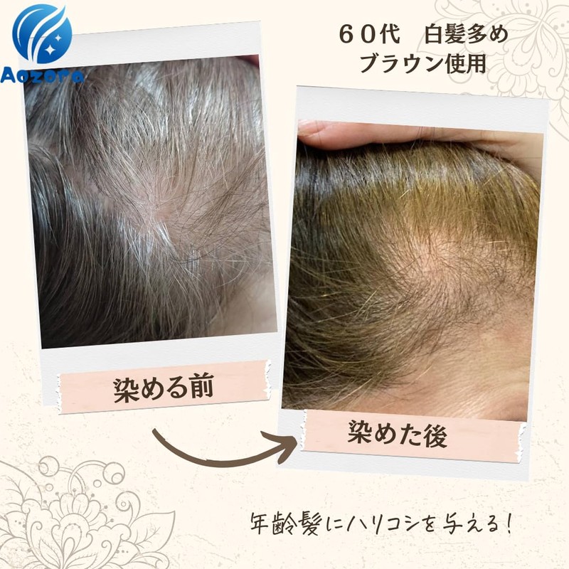 【Joou Botani Hair】 Henna + Indigo + Amalaki (Amla) with
