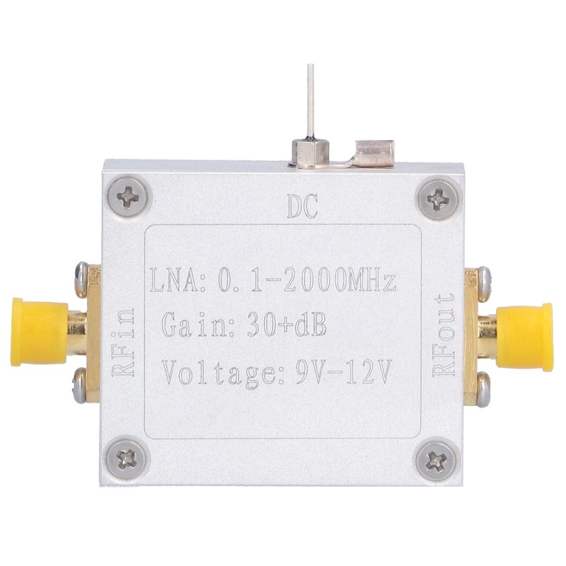 RF Amplifier Broadband Module High Gain Board Low Noise Receiver