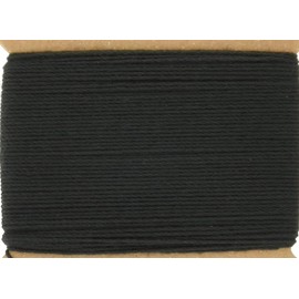 Inazuma YAR5-11 Sewing Thread, No. 5, 66.6 ft (20 m) Roll, #11, Black