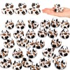 Poen 12 Pcs Cow Ducks Mini Cow Rubber Duck Bulk