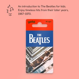 Yoto The Beatles 1967-1970 – Kids Musical Card for Use with Player & Mini All-in-1 Audio Device, Screen-Free Listening with Fun Singalong Rock Pop Songs for Playtime, Parties & Travel