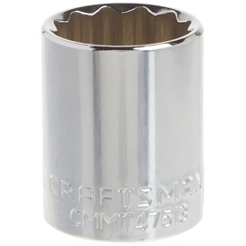 CRAFTSMAN Shallow Socket, SAE, 1/2-Inch Drive, 15/16-Inch, 12-Point (CMMT47513)