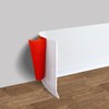 Vinyl Wall Base Baseboard Molding Trim 4" Flexible Self Adhesive