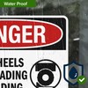 Danger Chock Wheels Before Loading or Unloading OSHA Sign, 10x7