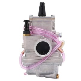 Partscollect Carburetor FS Flat Slide Smoothbore Carb Compatible with Mikuni TM24 24mm Motorcycle 160cc-200cc ATV Bike (For TM24)