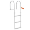 VEVOR Removable Dock Ladder 3 Steps, 500lbs Load Capacity, Aluminum