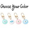 Evil Eye Keychain for Women - Protection Good Luck Amulet