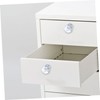 COHEALI 10pcs Crystal Drawer Handles Elegant Knobs for Cabinets and