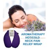 Happy Wraps Microwavable Herbal Neck Wrap - Hot Cold Aromatherapy