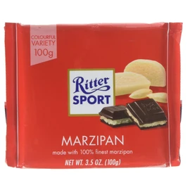 Ritter Sport Marzipan (1 Bars each 100g) - fresh from Germany