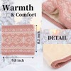 Tgirls Winter Neck Warmer for Women Neck Gaiter Snowflake Thick