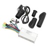 Half Twist Throttle Grip with Display Meter 3 Modes Sine