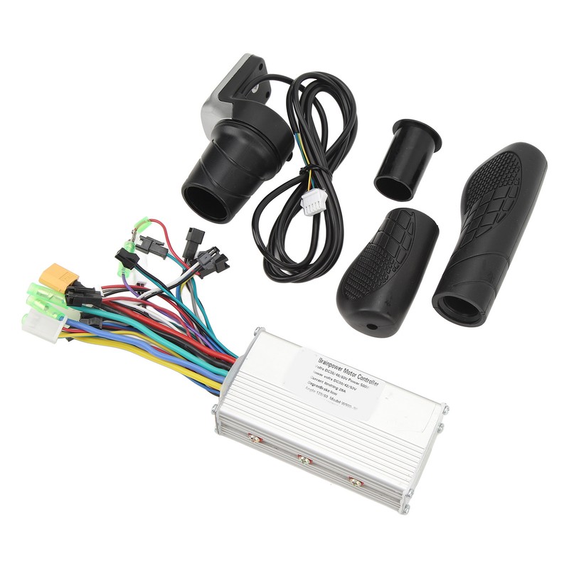 Half Twist Throttle Grip with Display Meter 3 Modes Sine
