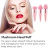 3 Pcs Makeup Foundation Sponge Pink Beauty Blender Sponge Makeup