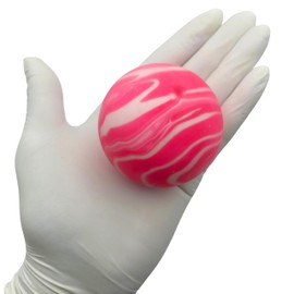 EDEN E1034 Squeeze and Squeeze Stress Relief Soft Squeeze Ball, 2.4 inches (6 cm), Pink