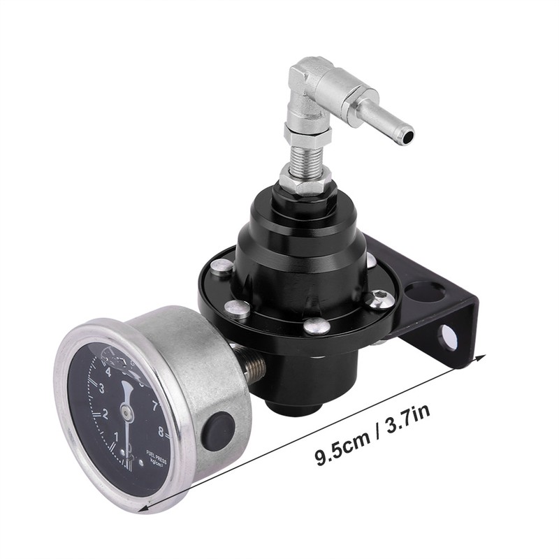 Universal Aluminum Car 160psi Adjustable 1: 1 Fuel Pressure Regulator