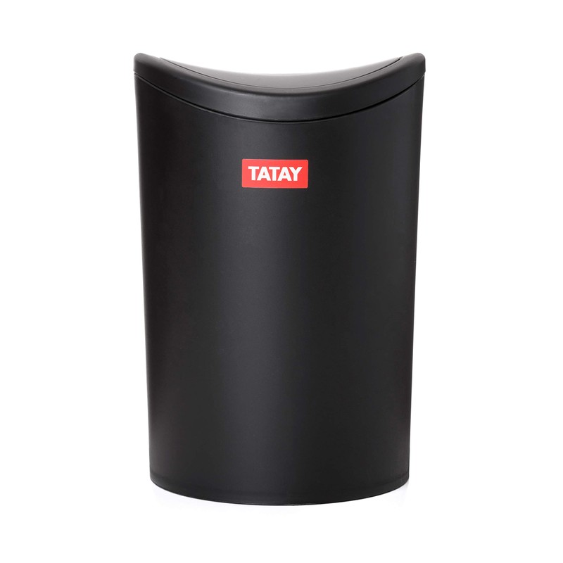 TATAY Bathroom Bin with Tilt Lid 6L Capacity Polypropylene BPA