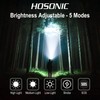 HOSONIC Flashlights High Lumens, Rechargeable Super Bright LED Flashlight, Battery