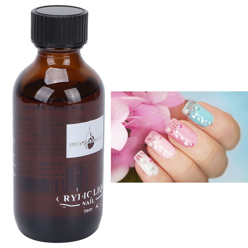 Professional Nail Art Acrylic Liquid Home Salon Nail Extension Carving
