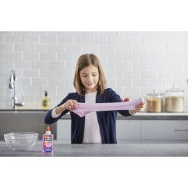 Elmer's Washable Translucent Color Glue, Great For Making Slime, Assorted Colors, 5 Ounces Each, 4 Count, 5 Oz., Standard Packaging