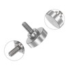 sourcing map 2pcs Flat Contact Points 10mm Dia 4.5mm Length