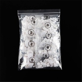 600pcs White False Toenails Full Cover Artificial Fake Toenail Acrylic Kit 10 Sizes Toe Nail Tips for Nail Salon Toe Art Nails