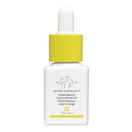 Drunk Elephant Virgin Marula Luxury Facial Oil - Gluten-Free and Vegan Anti-Aging Skin Care and Face Moisturizer (15ml/ 0.5 fl oz)