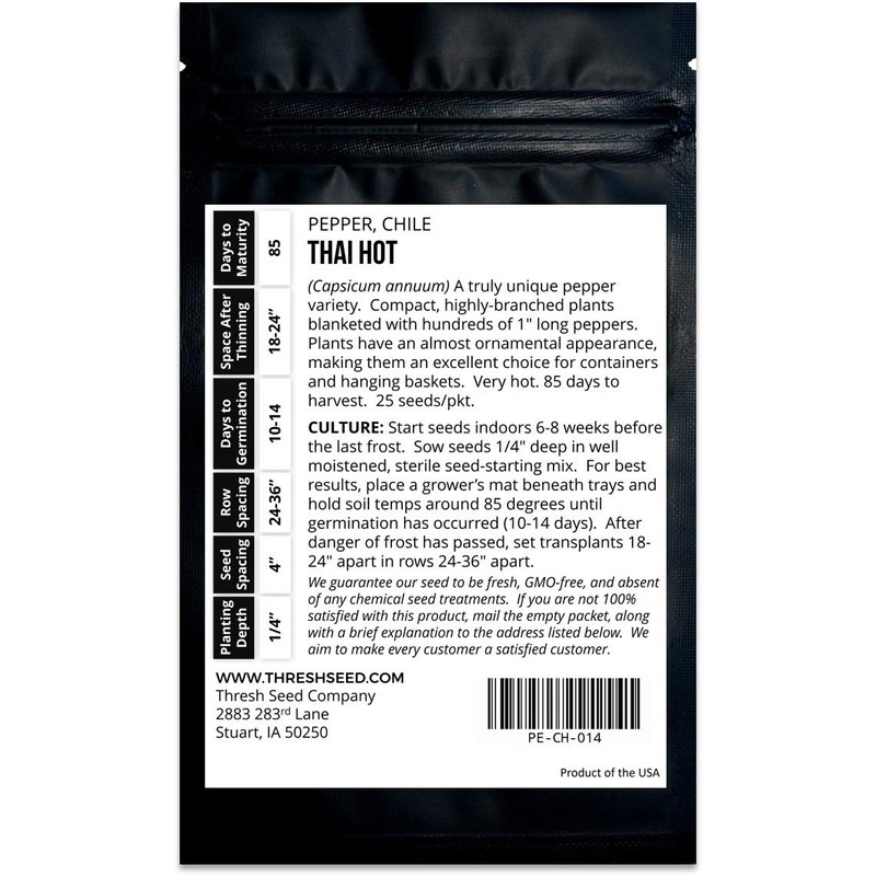 Thai Hot Pepper - 25 Seeds