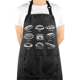 VAMSII Sourdough Lover Gift Bread Lover Apron With Pockets Kitchen Gift Chef Gift Delicacy Lover Gift for Baker (Bread Lover A C)